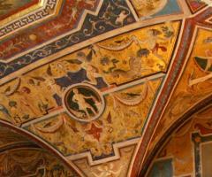 particolare degli affreschi