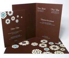 Coordinato partecipazione ed invito di matrimonio