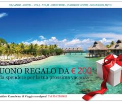 Buono viaggio da € 200