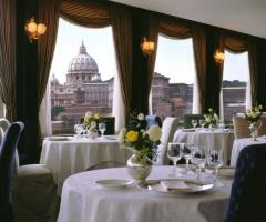 Ristorante dell'Hotel Atlante Star per gli sposi