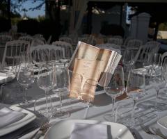 Villa Grazia Cattania - L'organizzazione della tavola