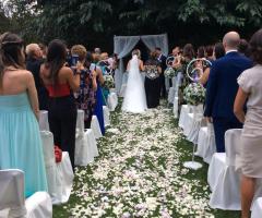 Tonigar Cerimoniere - Inizio della cerimonia a Villa Pocci