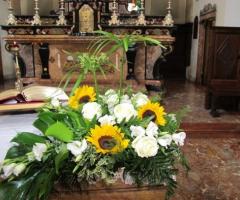 Fiori e addobbi di girasoli per il matrimonio