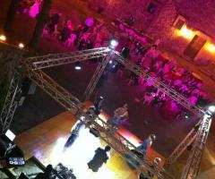 Effetto disco per la festa di matrimonio