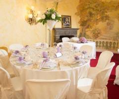 Tavoli rotondi per le nozze