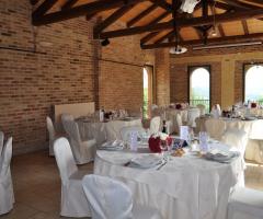 Una caratteristica parete di una sala interna