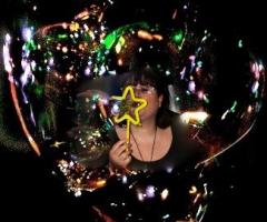 Feste con bolle di sapone