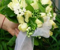 Bouquet di tulipani per la sposa