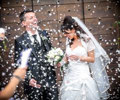 Claudia Bardelli Wedding Studio - Il lancio del riso
