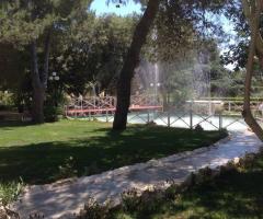 Tenuta Donna Sandra - Dettagli del parco