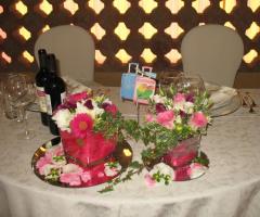 Opere di fata - Centrotavola di fiori