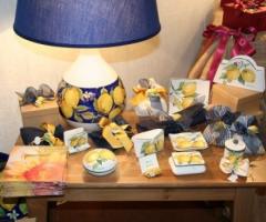 Bomboniere per il matrimonio con decoro limoni