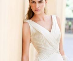 Vestito da sposa con corpetto intrecciato - Modello Corsica