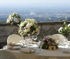 Mise en place per il matrimonio