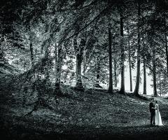 Maddalena e Claudio nel bosco