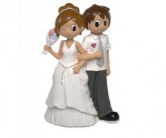 Cake topper per la torta di matrimonio