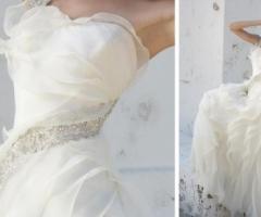 Vestito da sposa della collezione Rosa Clarà