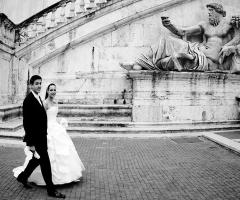 Servizio fotografo di matrimonio a Roma