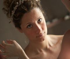 Foto dei preparativi della sposa