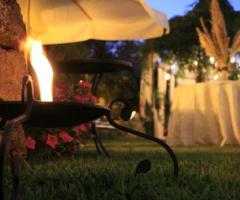 La Casa del Grecale - Particolare dell'allestimento del giardino