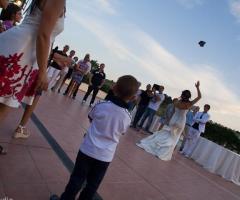 Il lancio del bouquet
