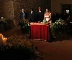 Celebrazione nozze sposi