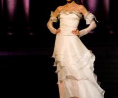 Abito da sposa in organza