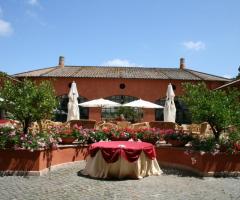 Casale per il ricevimento di matrimonio a Roma