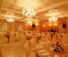Sala per il ricevimento nuziale