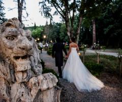 Gli sposi a passeggio