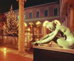 Palazzo Trecchi - Il cortile di notte