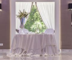 Villa Demetra - Il tavolo degli sposi