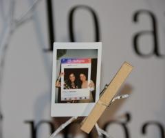 Sorrisi Eventi - Zona selfie  realizzata da sorrisi eventi
