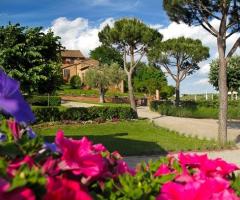 Giardino della location di nozze