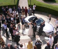 L'arrivo degli sposi