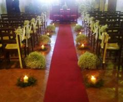 Allestimento floreale per chiesa by Fiorista Cristina