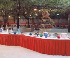 Gazebo dei glicini per il ricevimento di matrimonio