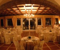 Interno della location di matrimonio