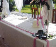 Il tavolo degli sposi