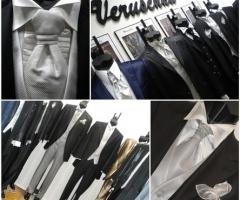 Modelli di abito da sposo dell'Atelier Veruschka Sposa