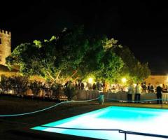 Piscina e spazio ricevimenti