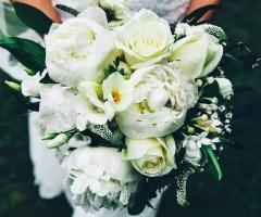 Flora Decor - Bouquet bianco, purezza