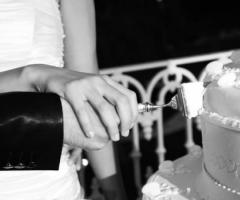 Taglio della torta nuziale