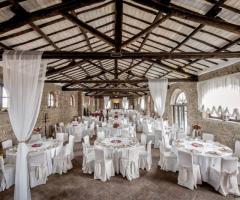 Sala Fienile per il ricevimento di matrimonio