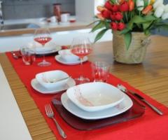 Kasanova - Servizio piatti di forma quadrata per la lista nozze