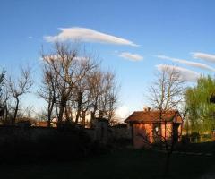 Giardino dell'agriturismo per le nozze