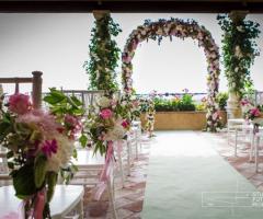 Cerimonia di nozze presso la location