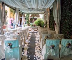 Sala ricevimento per il matrimonio a Roma