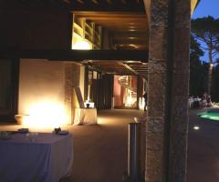 Tenuta Ladin - Allestimento serale per le nozze