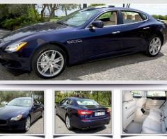 Maserati Quattroporte 2014 Blu - MD-Deluxe Wedding Agency